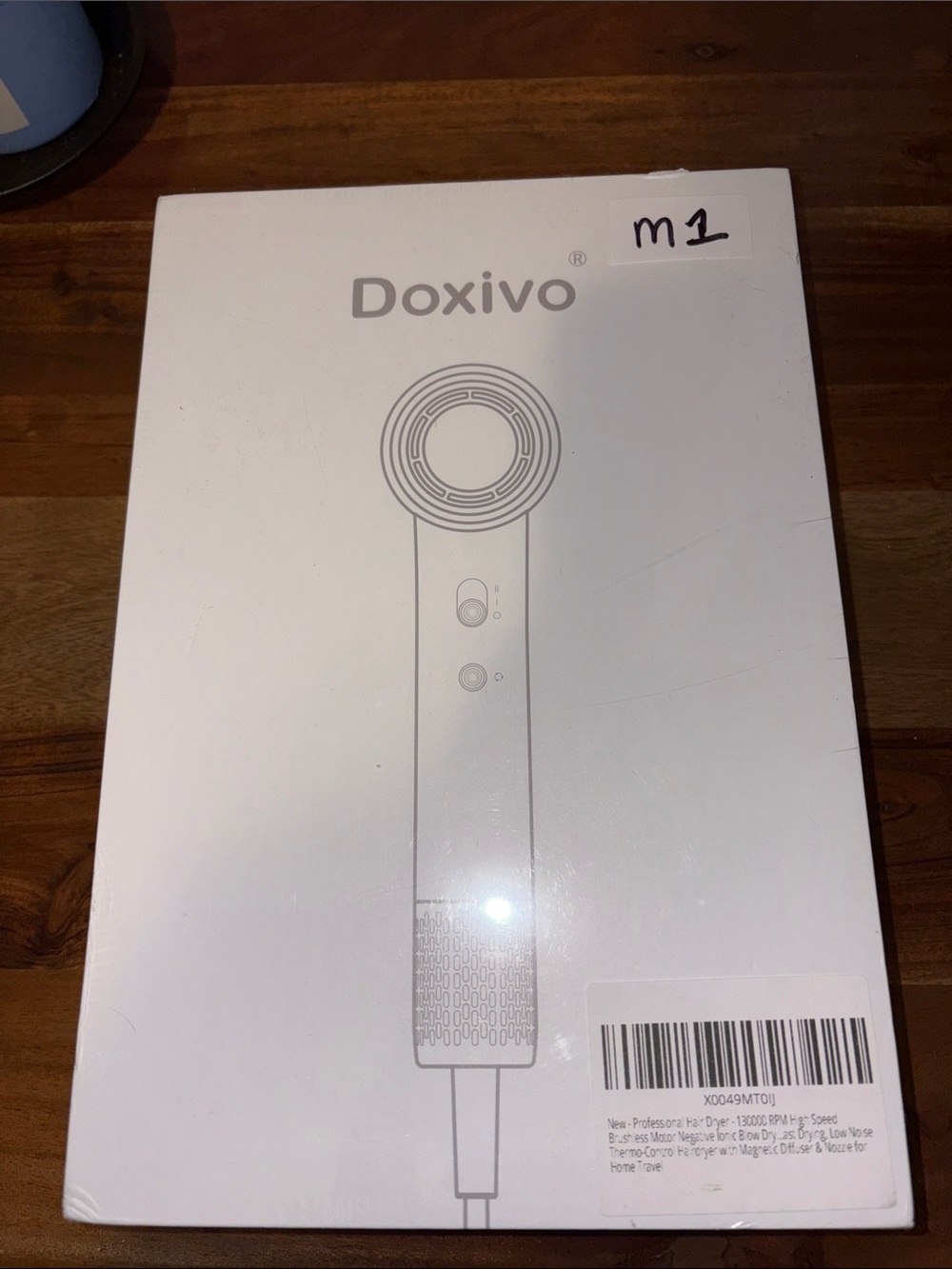 Doxivo White Handheld Hair Dryer